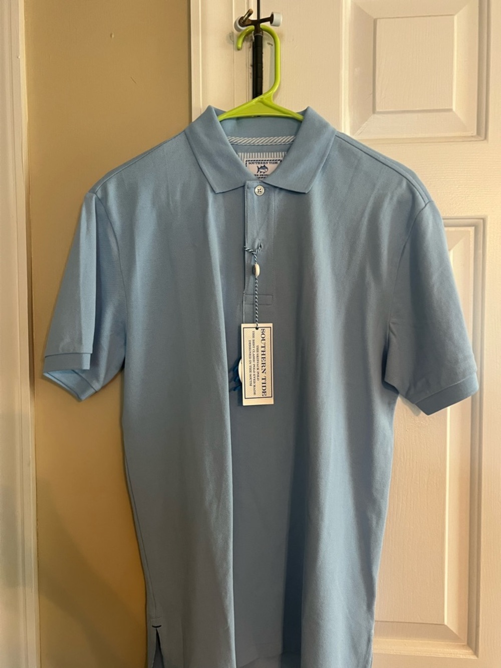 Southern Tide Sky Blue Men's Polo Shirt